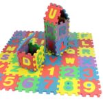 36-piece foam puzzle with numbers for kids