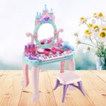 Plastic piano dressing table for girls