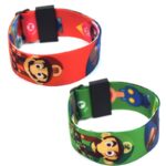 Red and green Super Mario bracelet for kids