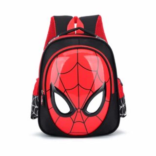 spiderman bag red