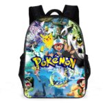 Pokémon universe backpack with character design on the back