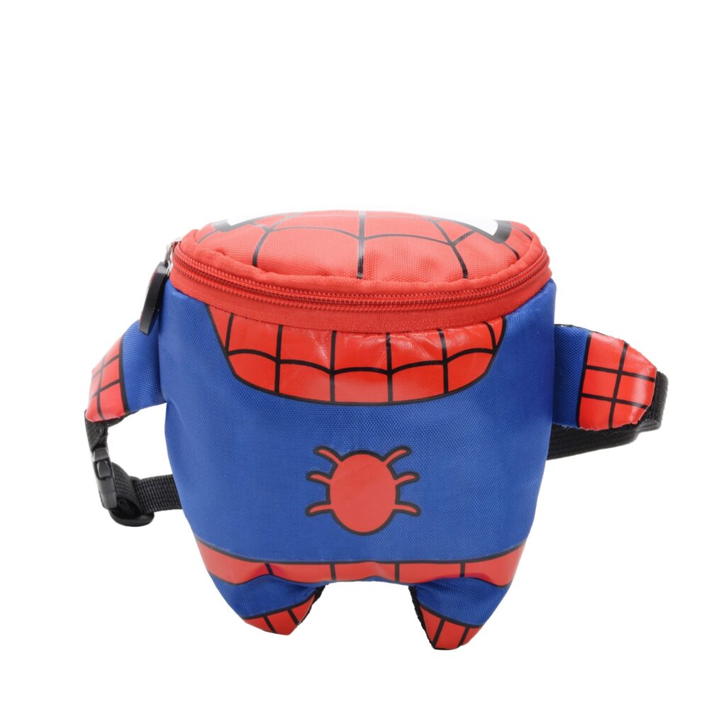 Superhero fanny pack for kids spiderman style