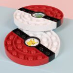 Anti-stress toy for children, pokeball style, with pikachu motif