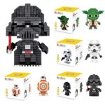 Mini Star Wars character building set, Lego style