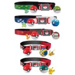 Belt with a Pokémon Pokeball for kids, colorful with motifs