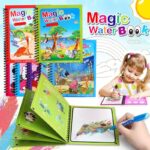 Magic coloring book with water pen