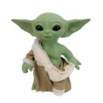 Green Star Wars Yoda master figure with brown coat