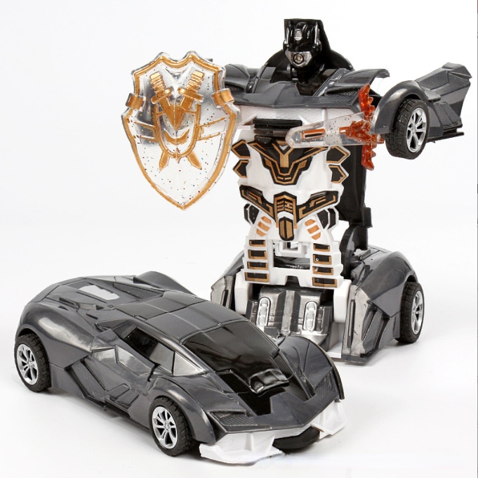 Transformers toy car and armed robot for kids - Image 4